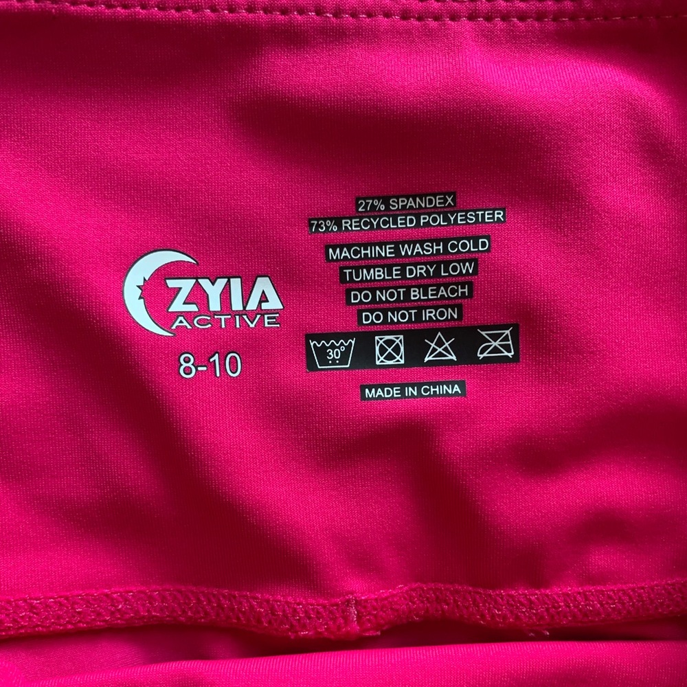 Zyia Pink Light n Tight Capri 20" RC